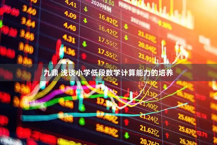 九鼎 浅谈小学低段数学计算能力的培养